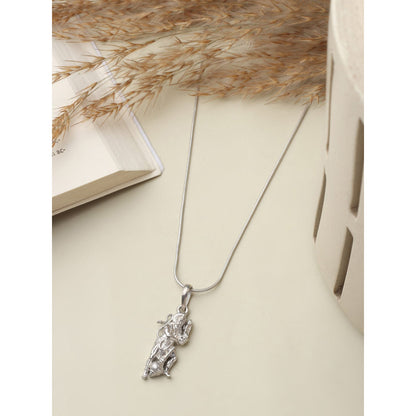 Hanuman in Graceful Posture Spiritual Locket Collection92.5% Pure God Hanuman (Big Size) Pendant for Men and Boys