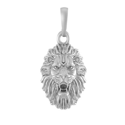 Narasimha Pendant: Embrace Divine Protection and Fearlessness (92.5% purity) Lion Pendant for Men & Women Pure Silver Locket
