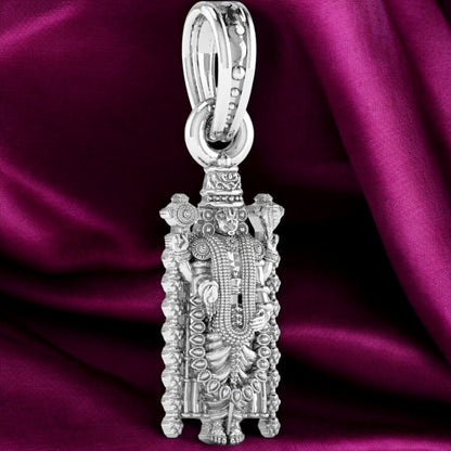 92.5% Pure Sterling Silver God Bala Ji (Big Size) Pendant for Men & Women