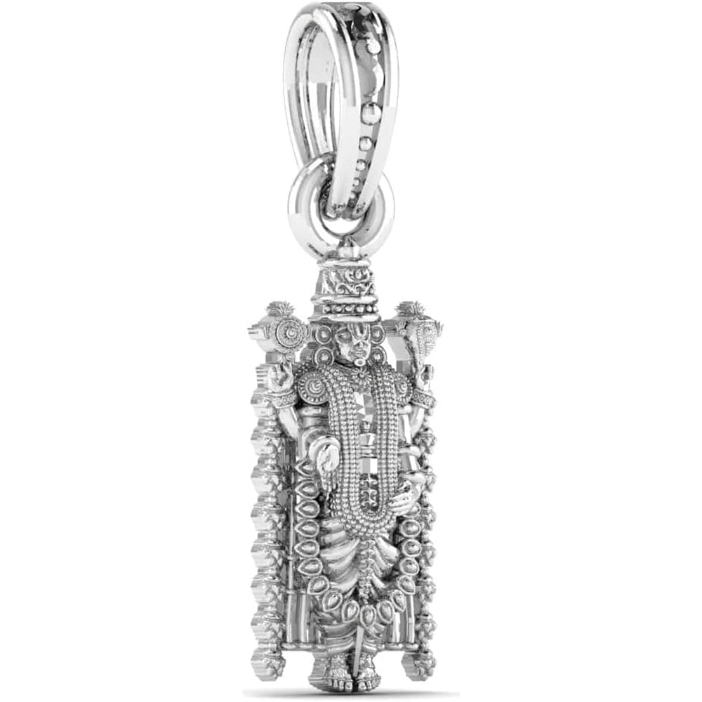 92.5% Pure Sterling Silver God Bala Ji (Big Size) Pendant for Men & Women