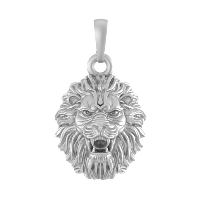 Narasimha Pendant: Wear the Strength of Vishnu's Avatar (92.5% purity) Lion Pendant for Men & Women Pure Silver Locket