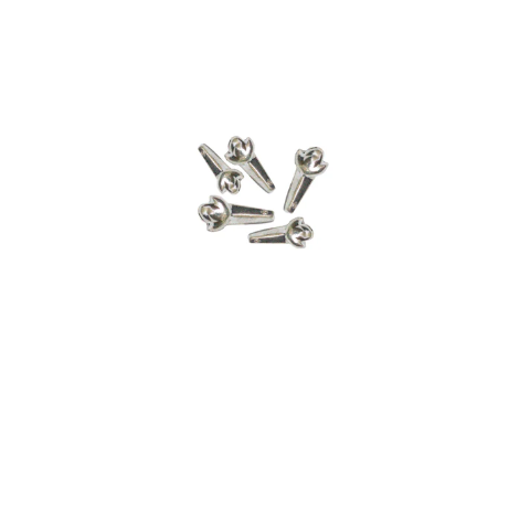 Silver (98% purity) Holy and sacred clove 5 Quantity for Pooja and Gift, Pure Silver Long for temple and worship
