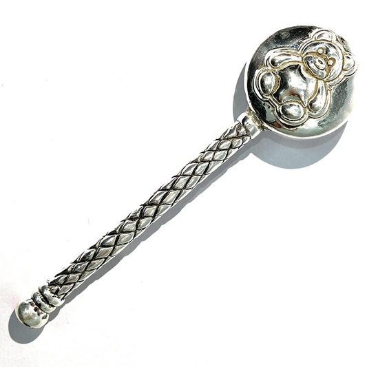 Exclusive BIS Hallmarked 999 Hollow Rattle/JhunJhunaPure Silver Toy for Baby Boy and Baby Girls
