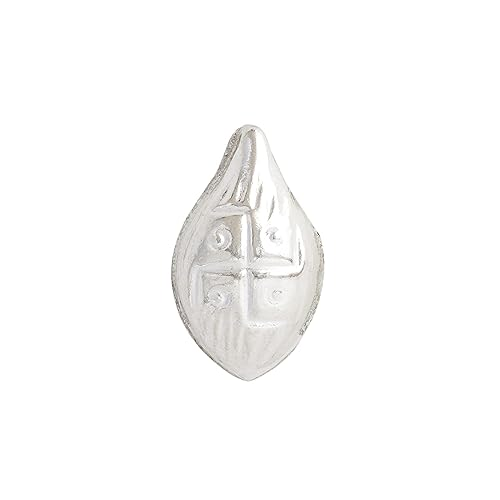 925 Pure Silver Single Piece Nariyal (Coconut) for Pooja and Gift Purpose