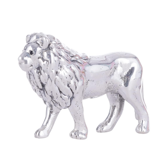 Silver Lion Murti/Idol Shera Wali MATA/MATA Ki Savari for Home Decor, Pooja, Temple & Gifting Purpose