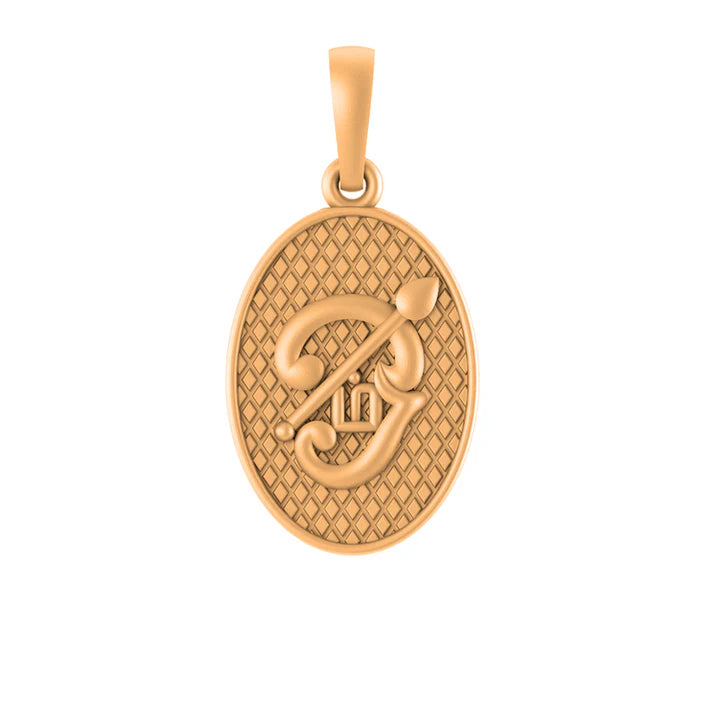 22 CT Gold Plated Silver (92.5% purity) Spiritual OM Pendant for Men and Women